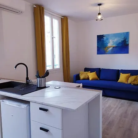 Apartment T2 Bleu - Centre Ville, Et Gare *