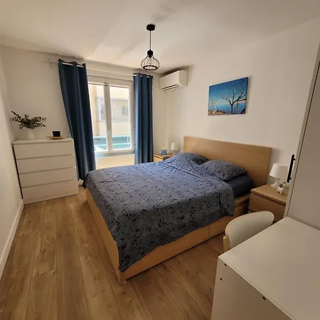 Apartman T2 Bleu - Centre Ville, Et Gare